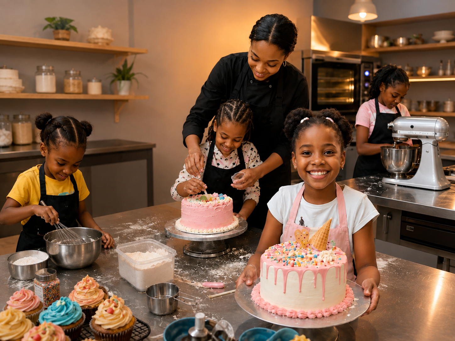 Summer Holiday Cake Class for Children